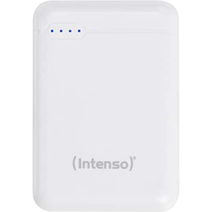Intenso Powerbank XS 10000, externes Ladegerät (10000mAh, geeignet für Smartphone-Tablet PC-MP3 Player-Digitalkamera) weiß – Bild 1