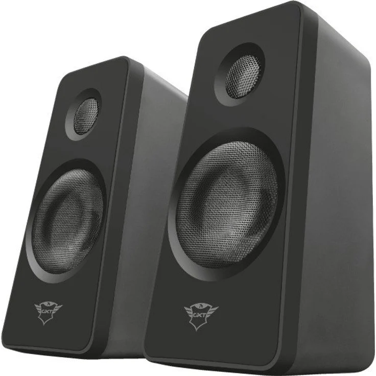 Trust GXT 629 Tytan 2.1 Lautsprecher Set (120W, mit Subwoofer und RGB LED-Beleuchtung, RGB-Farben) schwarz – Bild 3