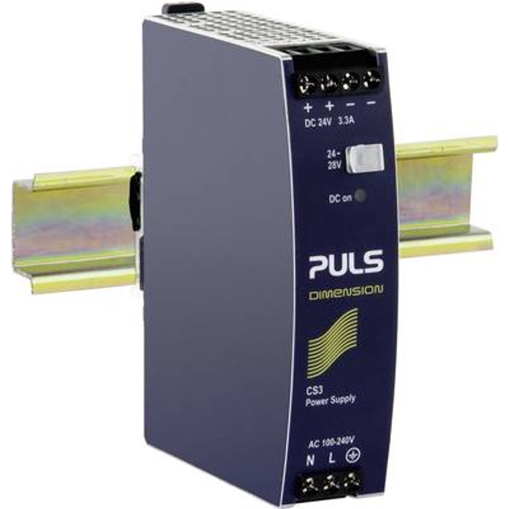Puls DIMENSION CS3.241 Hutschienen-Netzteil, Schaltnetzteil, DIN-Netzgerät 24 V/DC 3.3 A 80 W (CS3.241)