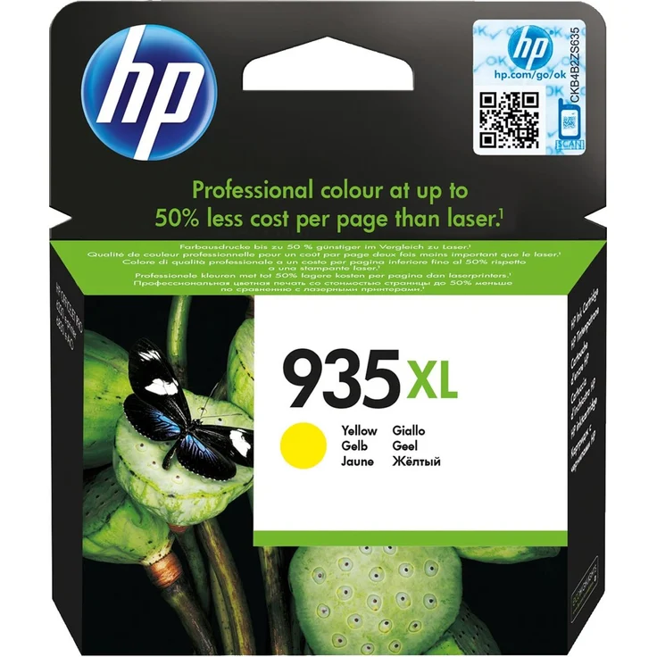 HP 935XL Gelb Original Tintenpatrone mit hoher Reichweite – Bild 1