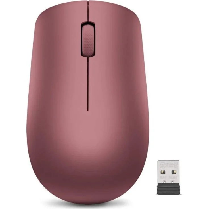 Lenovo 530 Wireless Mouse kirschrot, Funk (GY50Z18990)  – Bild 1