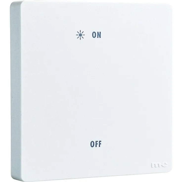 M-E CUVEO CT-W1-W Funk Wandtaster 1-Kanal WEISS