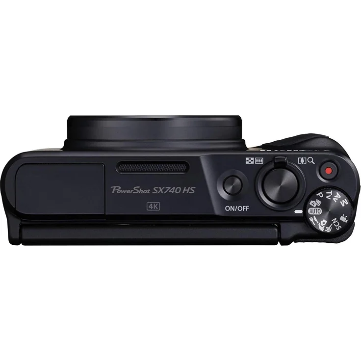 Canon PowerShot SX740 HS Digitalkamera (20,3 MP, 40-fach optischer Zoom, 7,5cm (3 Zoll) Display, DIGIC 8, 4K Ultra HD, HDMI, WLAN, Bluetooth, Blendenautomatik, Zeitautomatik) schwarz – Bild 5