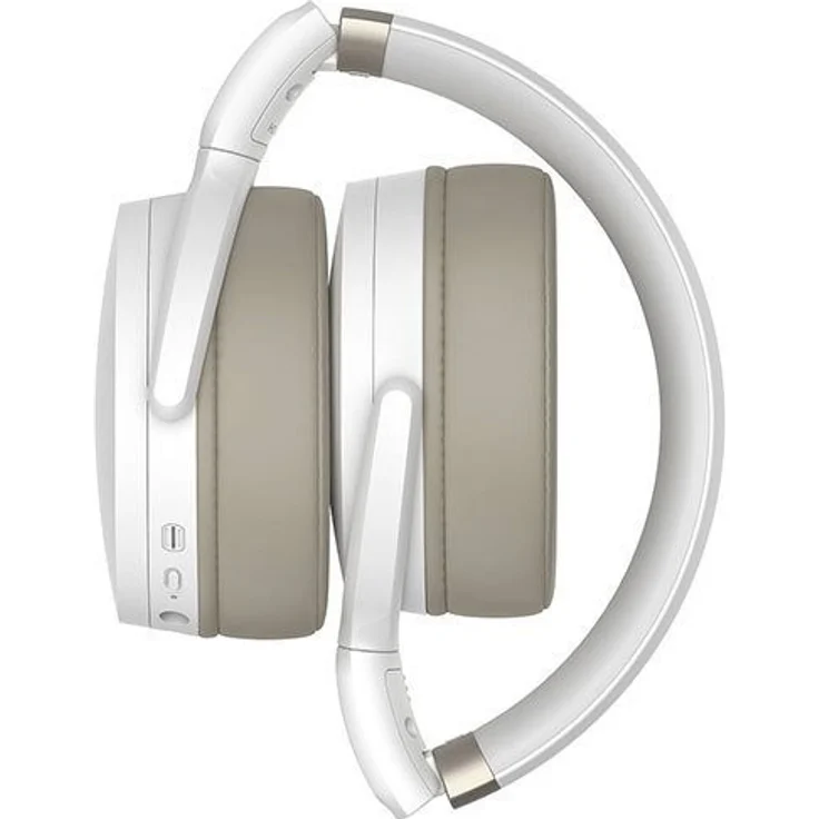 Sennheiser HD 450BT Over-Ear-Kopfhörer, mit Bluetooth, Mikrofon, Noise Cancelling, weiß – Bild 3