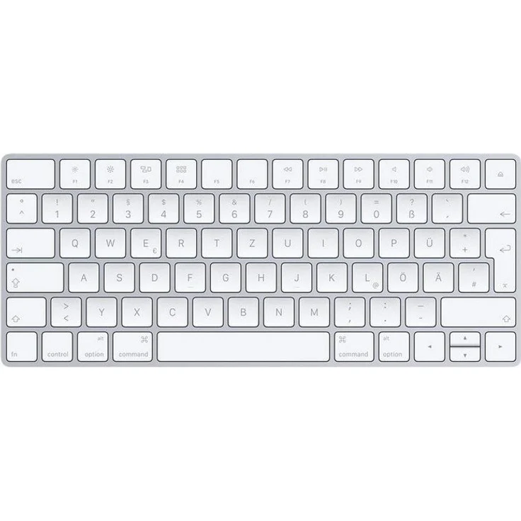 Apple Magic Keyboard - Tastatur - Bluetooth - Deutsch - für 10.2-inch iPad, 10.5-inch iPad Air, iPad mini 5, iPhone 11, XR, XS, XS Max - QWERTZ (MLA22D/A) – Bild 1