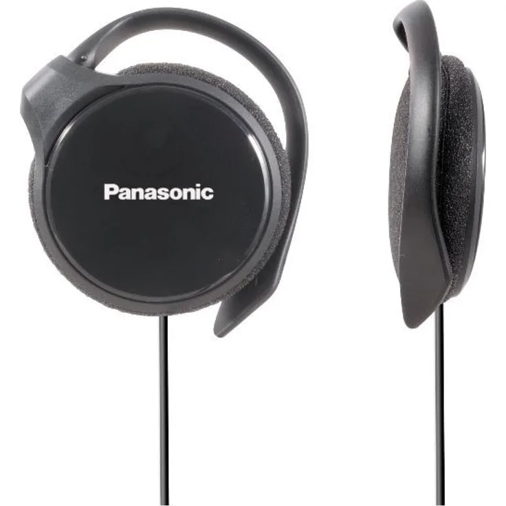 Panasonic RP-HS46E-K On-Ear-Kopfhörer, geeignet für Sport, schwarz