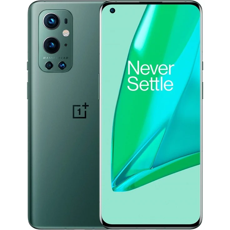 OnePlus 9 Pro 5G Smartphone 17,02cm (6,7 Zoll) AMOLED-Display, 128GB interner Speicher, 8GB RAM, Dual-SIM, Android, Pine Green – Bild 1
