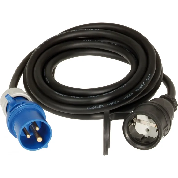 E Stecker Schuko-Kupplung 1,5 m