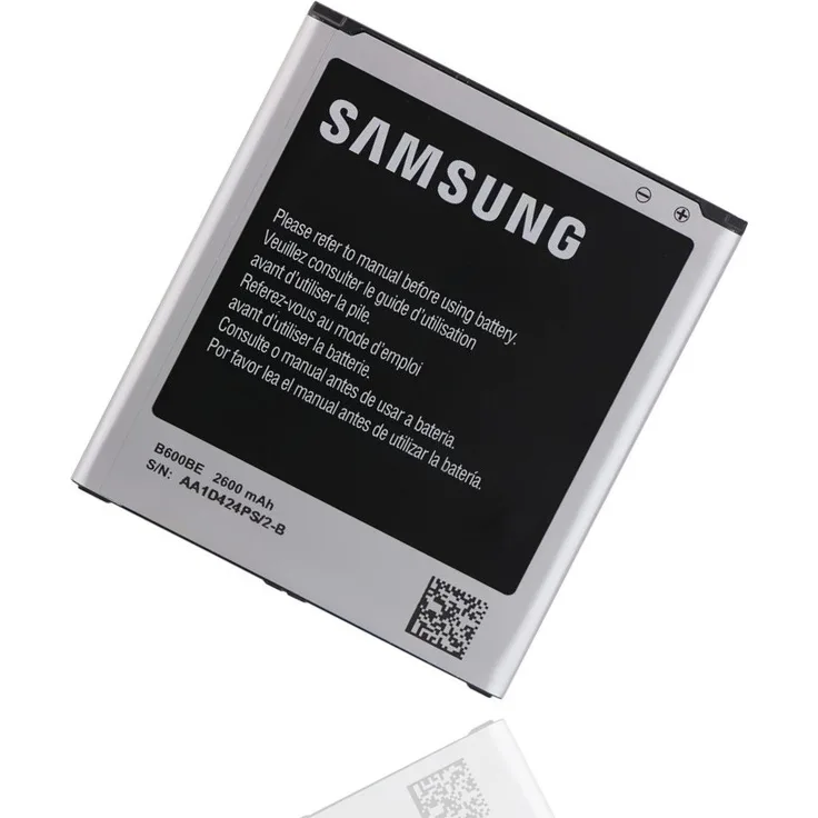 ORIGINAL Akku accu Batterie battery für Samsung Galaxy S4 GT-I9500 / GT-I9505, S4 Active GT-I9295 - 2600mAh - Li-Ionen - (EB-B600BE)
