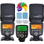 Yongnuo YN560IV Funkauslöser Blitzgerät Blitz Speedlite + YN560TXII N kabellose Auslöser Funkauslöser für Nikon Digital SLR Kemera