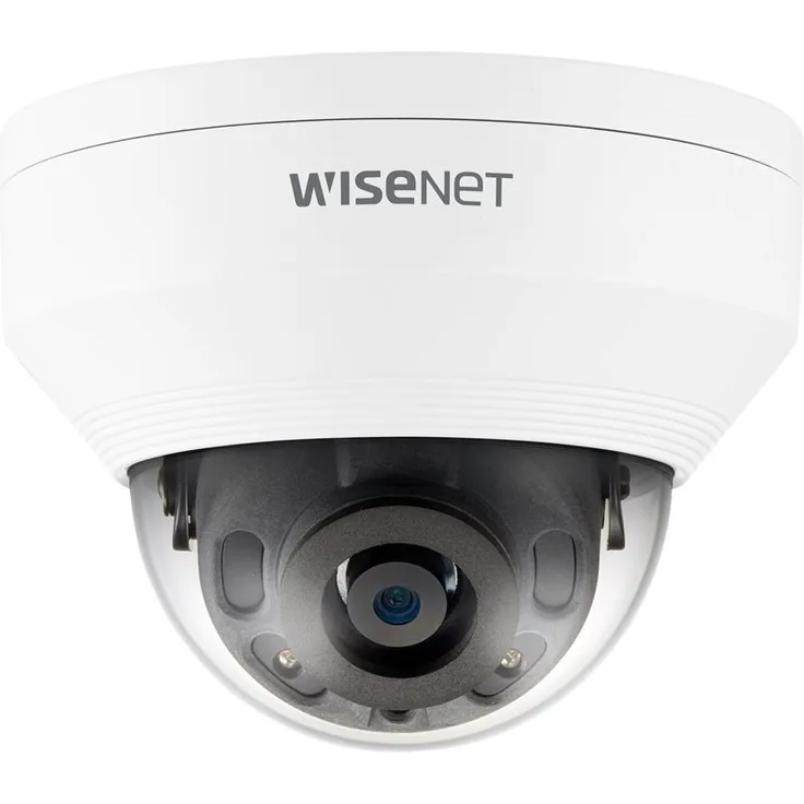 Hanwha QNV-8020R Vandalismusgeschützte 5MP-Full-HD Netzwerk-IR-Domekamera, 4mm