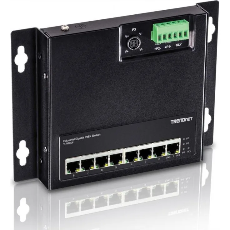 Trendnet TI-PG80F 8-Port Industrial PoE+