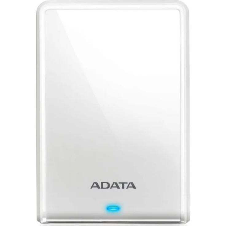 ADATA HV620S Externe Festplatte, 2TB Kapazität, USB 3.0, weiß – Bild 1