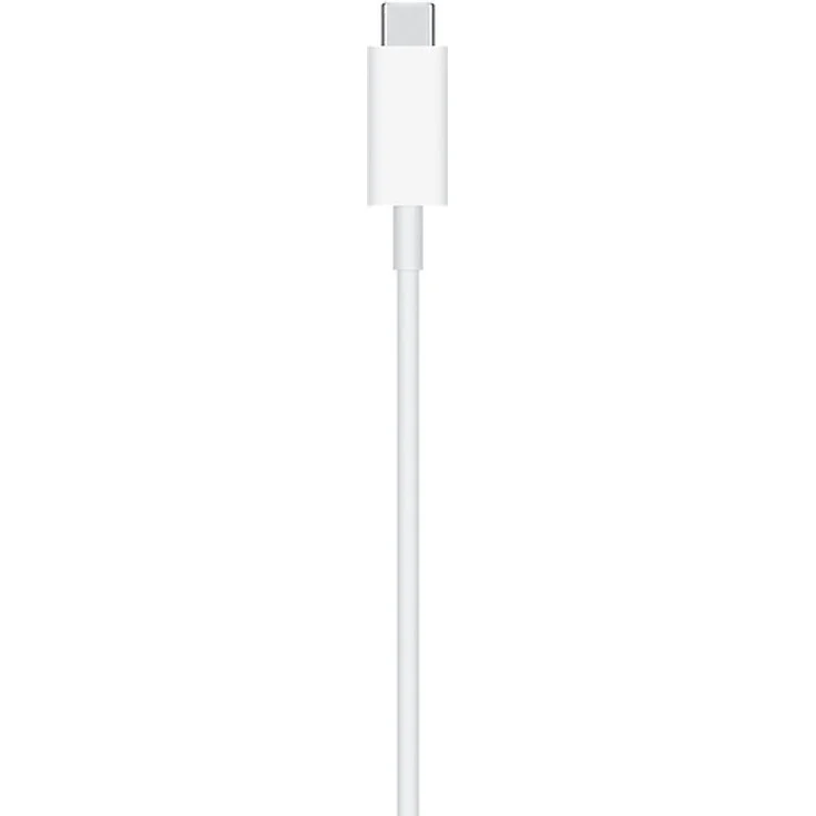 Apple MagSafe Charger MHXH3ZM/A, magnetisches Ladegerät, Qi Ladestation, weiß, silber – Bild 6