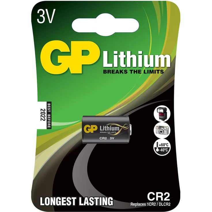 GP Photo Lithium Batterie CR2 3V