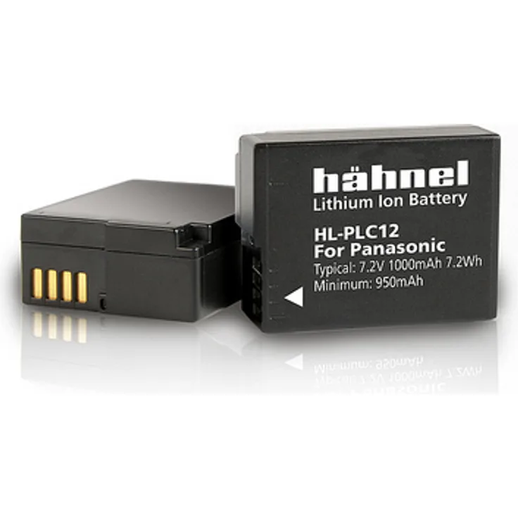 Hähnel HL PLC12 Li-Ionen Akku (7,2V, 1000mAh) für Panasonic DMW-BLC12 - DMC-GH2-G5-G6-FZ200