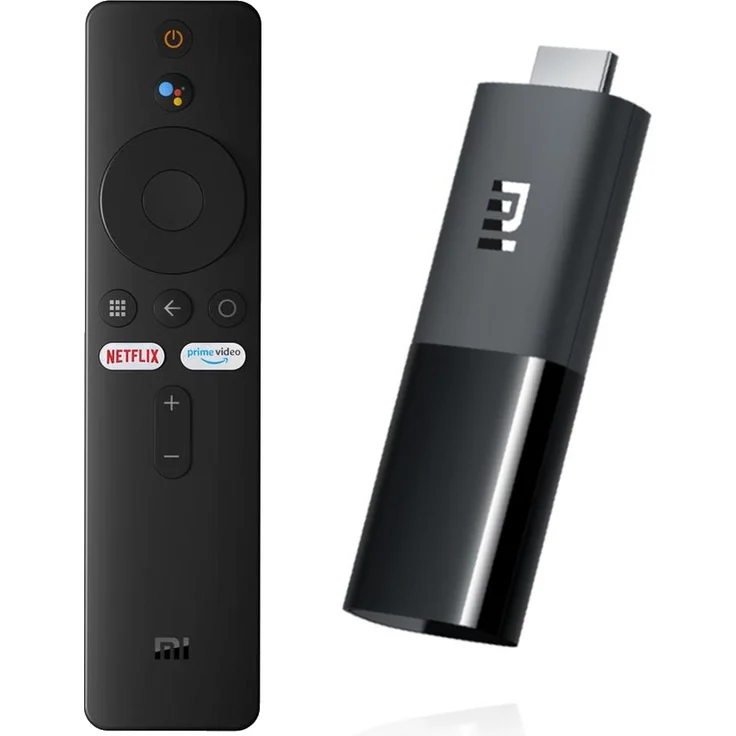 Xiaomi Mi TV Stick Smart-TV, NETFLIX, PRIME VIDEO, Android TV 9.0, Full HD, 1080p, Google Assistent, Portabler Streaming Media Player – Bild 1