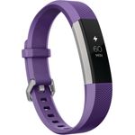 Fitbit Ace Power Fitness-Tracker Kinder, Einheitsgröße, Edelstahlgehäuse, Purple/Stainless Steel