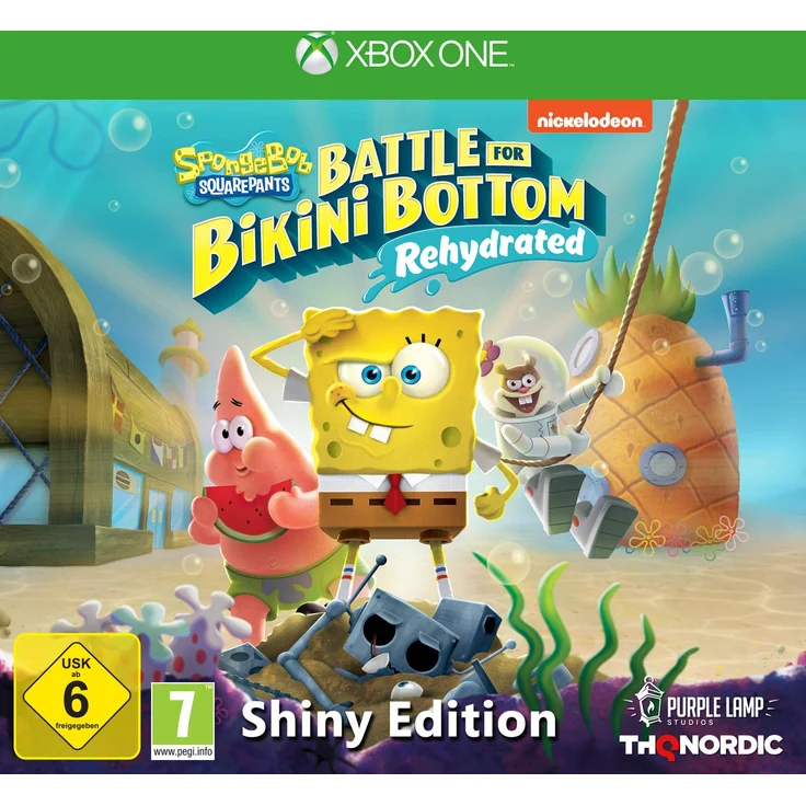 Spongebob SquarePants - Battle for Bikini Bottom Rehydrated (Shiny Edition) (Xbox One) - Preisvergleich – Bild 1