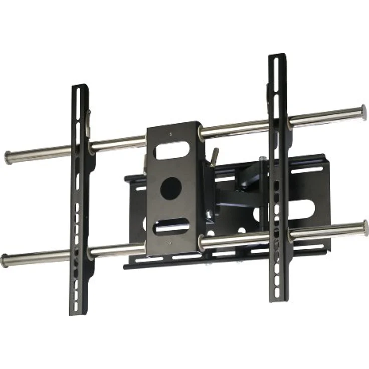SCHWAIGER LWH603D 011 TV-Wandhalterung für Flachbildschirme mit 94-178 cm (37-70 Zoll), Halterung für LCD LED TFT Plasma, max. Belastung 60 kg, schwarz – Bild 1