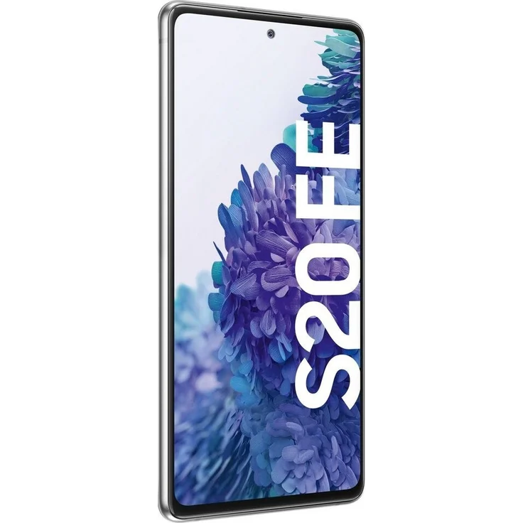 Samsung Galaxy S20 FE Smartphone 16,51cm (6,5 Zoll) AMOLED-Display, 128GB interner Speicher, 6GB RAM, Hybrid-SIM, Cloud White – Bild 2