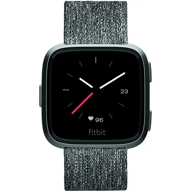 Fitbit Versa Special Edition, Gesundheits & Fitness Smartwatch mit Herzfrequenzmessung, 4+ Tage Akkulaufzeit & Wasserabweisend bis 50 m Tiefe, Holzkohle – Bild 8