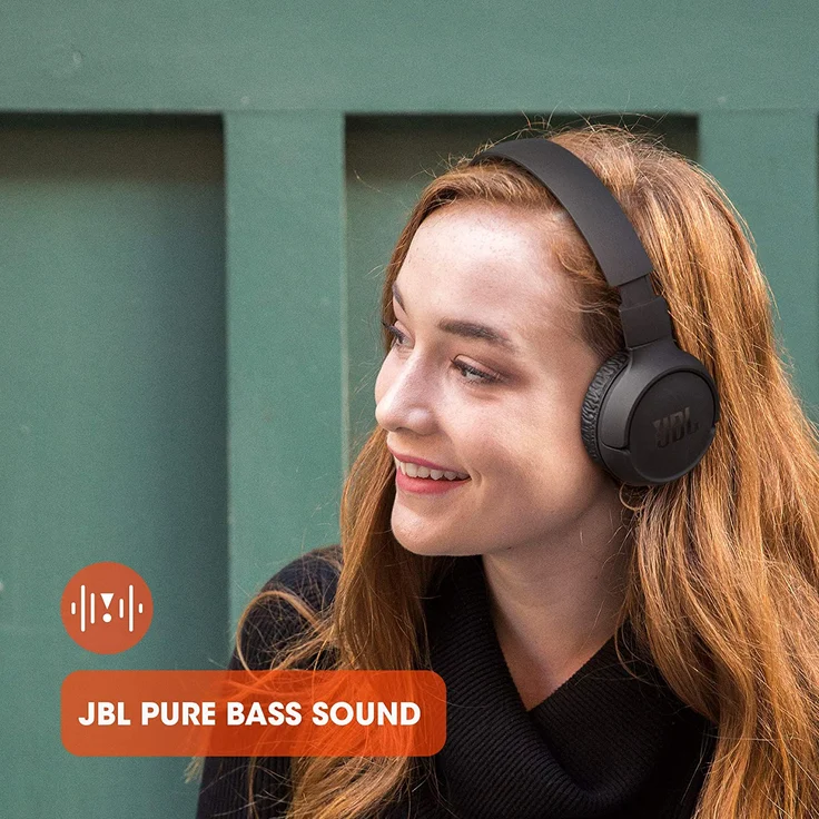 JBL Tune 510BT Over-Ear-Kopfhörer mit Bluetooth, Mikrofon, schwarz – Bild 7