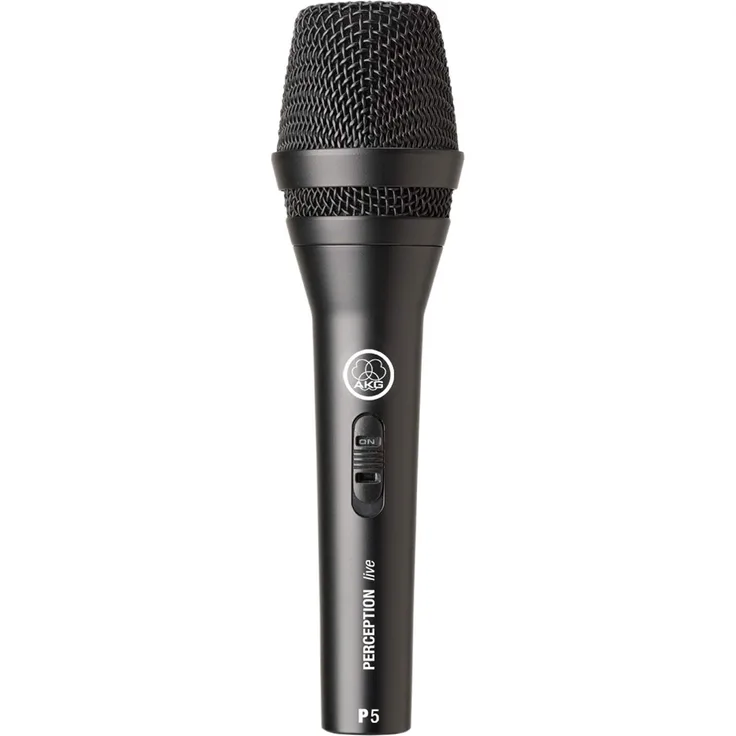 AKG P5s Professionelles dynamisches Live-Gesangsmikrofon mit Schalter