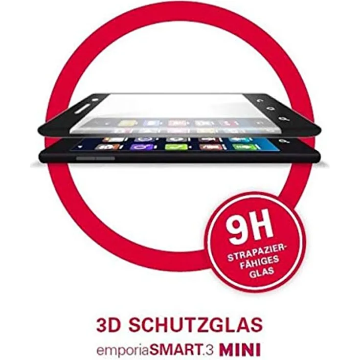Emporia SMART 3mini, Flexibles Schutzglas für emporiaSMART.3mini, transparent