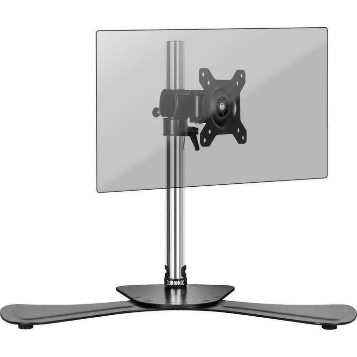 Duronic DM751 Monitorhalterung / Tischhalterung / Standfuß / Monitorständer für einen LCD / LED Computer Bildschirm / Fernsehgerät mit Neig, Schwenk und Rotierfunktion