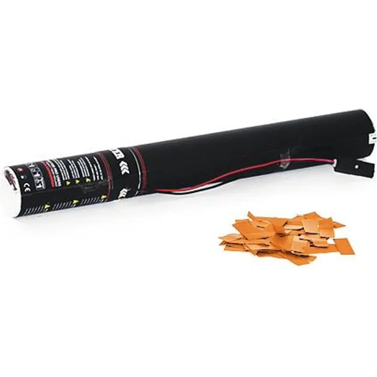 TCM FX Konfetti-Ladung elektrisch 50cm, orange