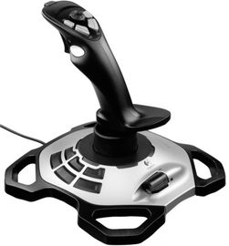 Logitech Extreme 3D Pro Schwarz, Silber
