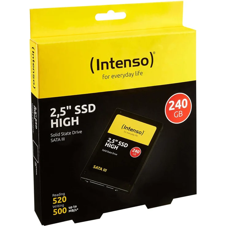 Intenso - Solid-State-Disk - 240 GB - intern - 2.5 Zoll (6.4 cm) - SATA 6Gb/s (3813440) – Bild 2