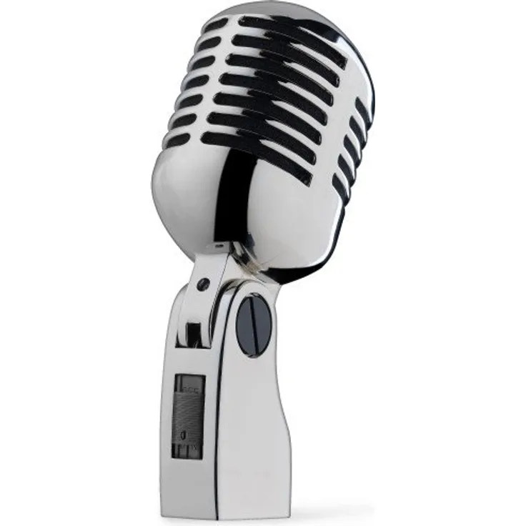 Stagg 50's Style Dynamisches Vokalmikrofon für die Verwendung an Mikrofonstativen