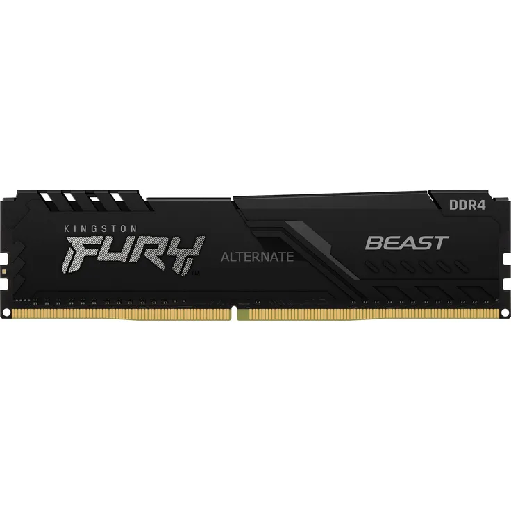 Kingston FURY DIMM 32 GB DDR4-3200 Arbeitsspeicher, schwarz, KF432C16BB-32 - Preisvergleich