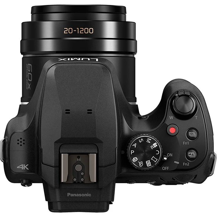 Panasonic Lumix DC-FZ82 Bridgekamera (18 Megapixel, 20 mm Weitwinkel, 60x opt. Zoom, 4K30p Videoaufname, Hybrid Kontrast AF) schwarz – Bild 4