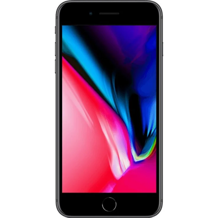Apple iPhone 8 Plus Smartphone 13,97cm Pixel (5,5 Zoll) Retina-Display, 256GB interner Speicher, 3GB RAM, iOS, Space Grau – Bild 1