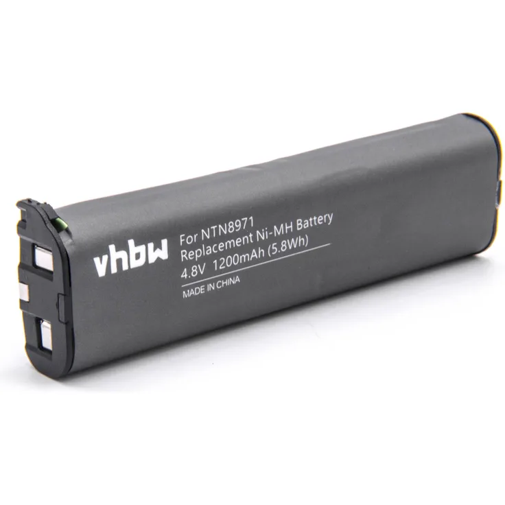 VHBW Akku, geeignet für Funkgerät, Walkie Talkie Motorola Nextel I500 PLUS, I550, I700, I700 PLUS 1200 mAh, 4,8 V, NiMH