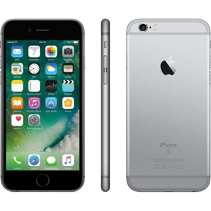 Apple iPhone 6s Smartphone 11,94cm Pixel (4,7 Zoll) IPS-Display, 32GB interner Speicher, 2GB RAM, iOS, Spacegrau – Bild 3