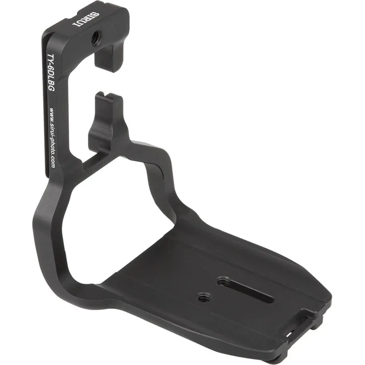 Sirui TY-6DLBG L-Schiene (Winkelschiene, geeignet für Canon EOS 6D mit Batteriegriff, Aluminium) schwarz