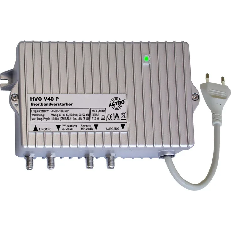 ASTRO Breitbandverstärker HVO V 40 P