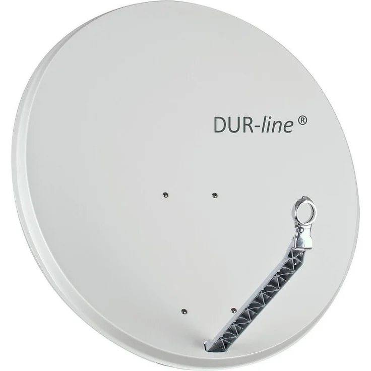 DUR-line Select 85/90cm Satellitenschüssel Alu hellgrau – Bild 1