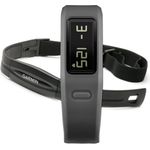 Garmin Vivofit mit Brustgurt dunkelgrau