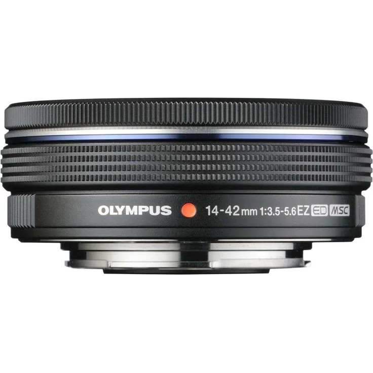 Olympus M.Zuiko Digital 14-42mm F3.5-5.6 EZ Objektiv, Standardzoom, geeignet für alle MFT-Kameras (Olympus OM-D & PEN Modelle, Panasonic G-Serie), schwarz – Bild 2