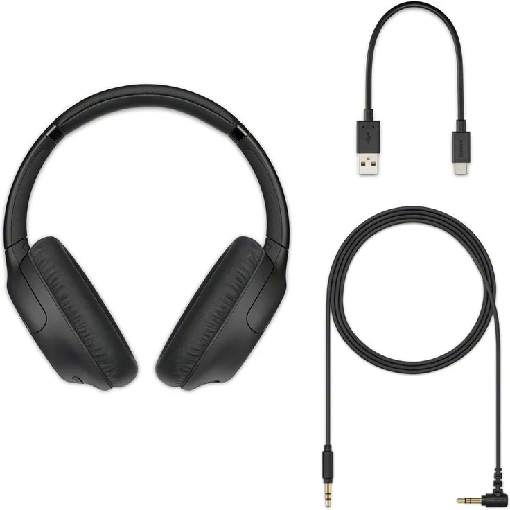 Sony WH-CH710N Over-Ear-Kopfhörer, Bluetooth, Mikrofon, Noise Cancelling, schwarz – Bild 10