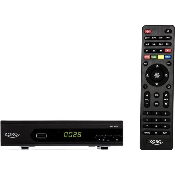 Xoro HRS 8660 digitaler Satelliten-Receiver mit LAN Anschluss HDTV, DVB-S2, HDMI, SCART, PVR-Ready, USB 2,0 schwarz – Bild 5