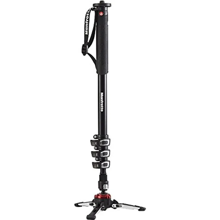 Manfrotto MVMXPROA4 Video-Einbeinstativ schwarz
