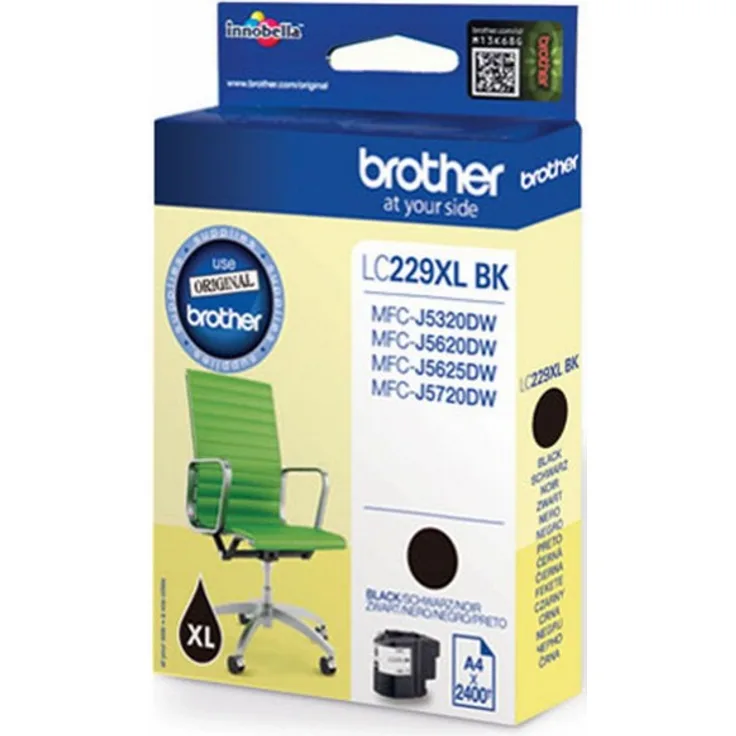 Brother LC-229XLBK Schwarz Tintenpatrone