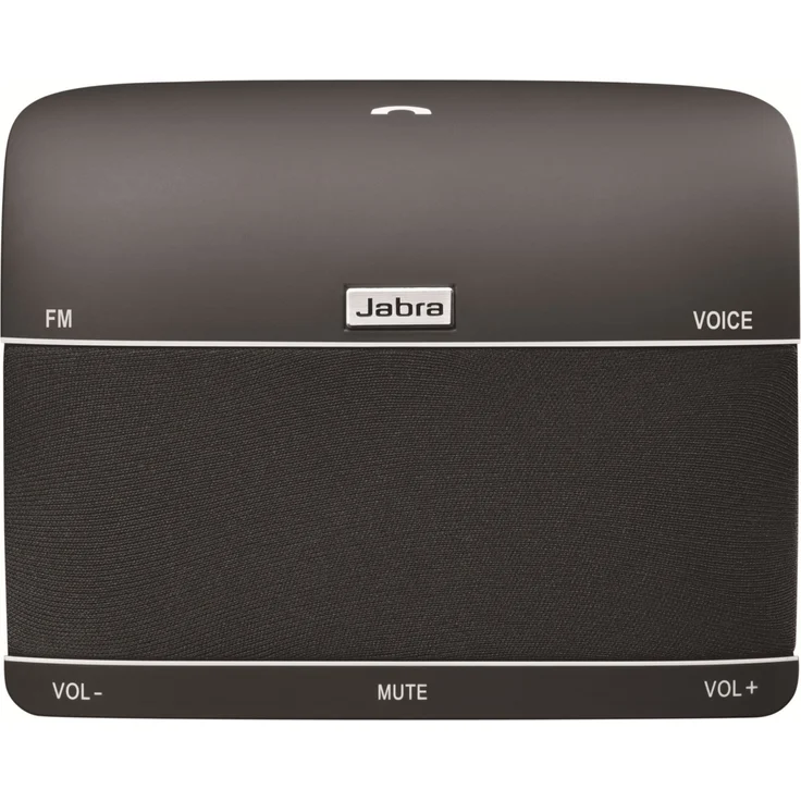 Jabra Freeway Bluetooth KFZ Freisprecheinrichtung (Deutsche Sprachsteuerung, Stereo-Sound, Doppelmikrofontechnologie, Geräuschunterdrückung, Audiostreaming, FM-Transmitter), schwarz – Bild 1