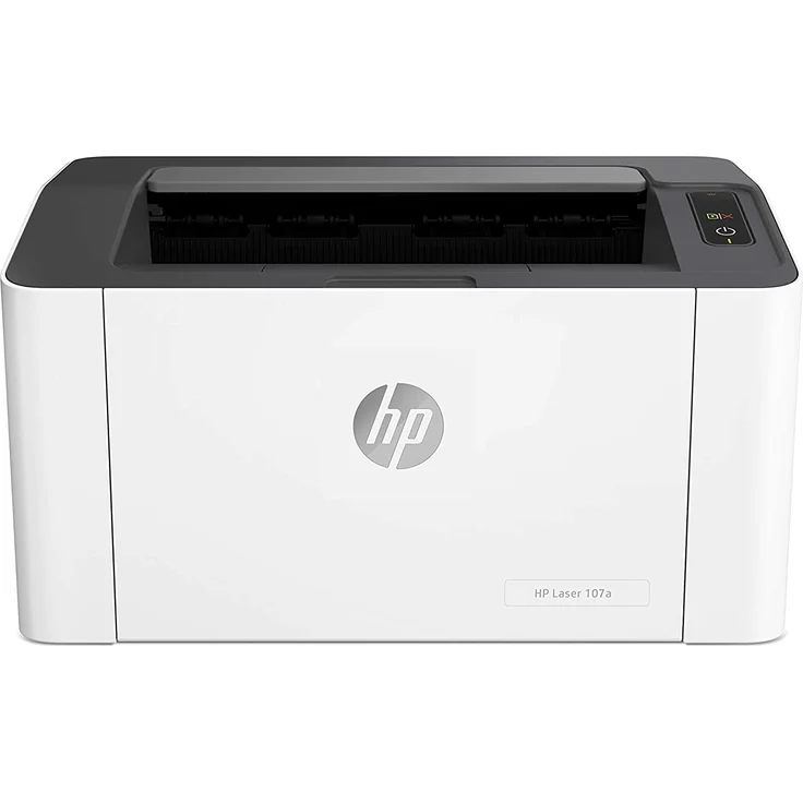 HP Laser 107a - Laserdrucker, Mono, Auflösung: 1200 x 1200 dpi, Druckgeschwindigkeit (S/W): 21 S/min, Papierzufuhr: 160 Blatt (4ZB77A) – Bild 1